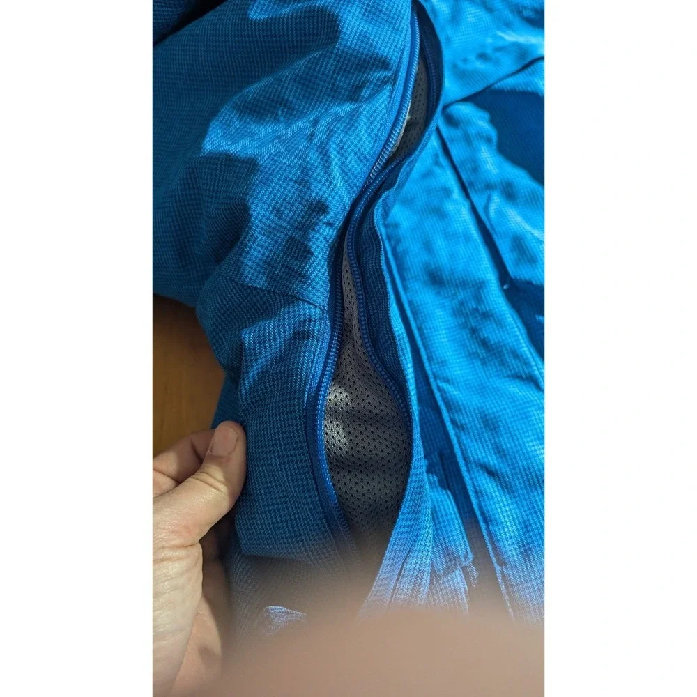 Men's Blue Ripzone Micro-Lite Waterproof Hooded Ski Snowboard Jacket‎